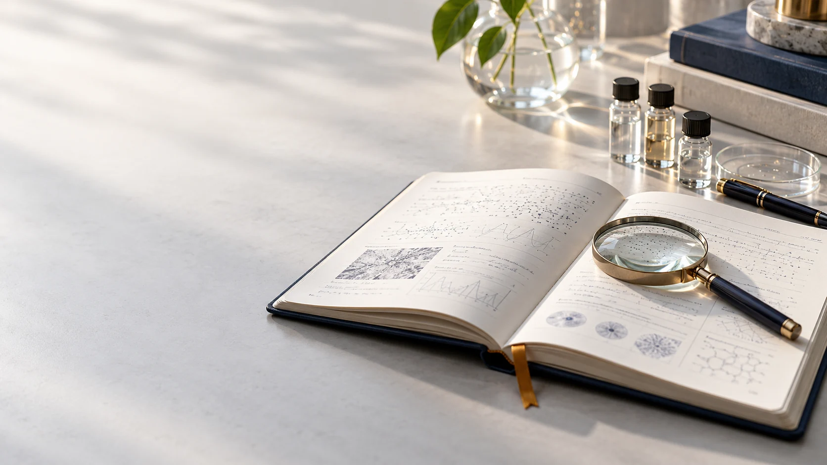 Illustrative Knowledge library scene